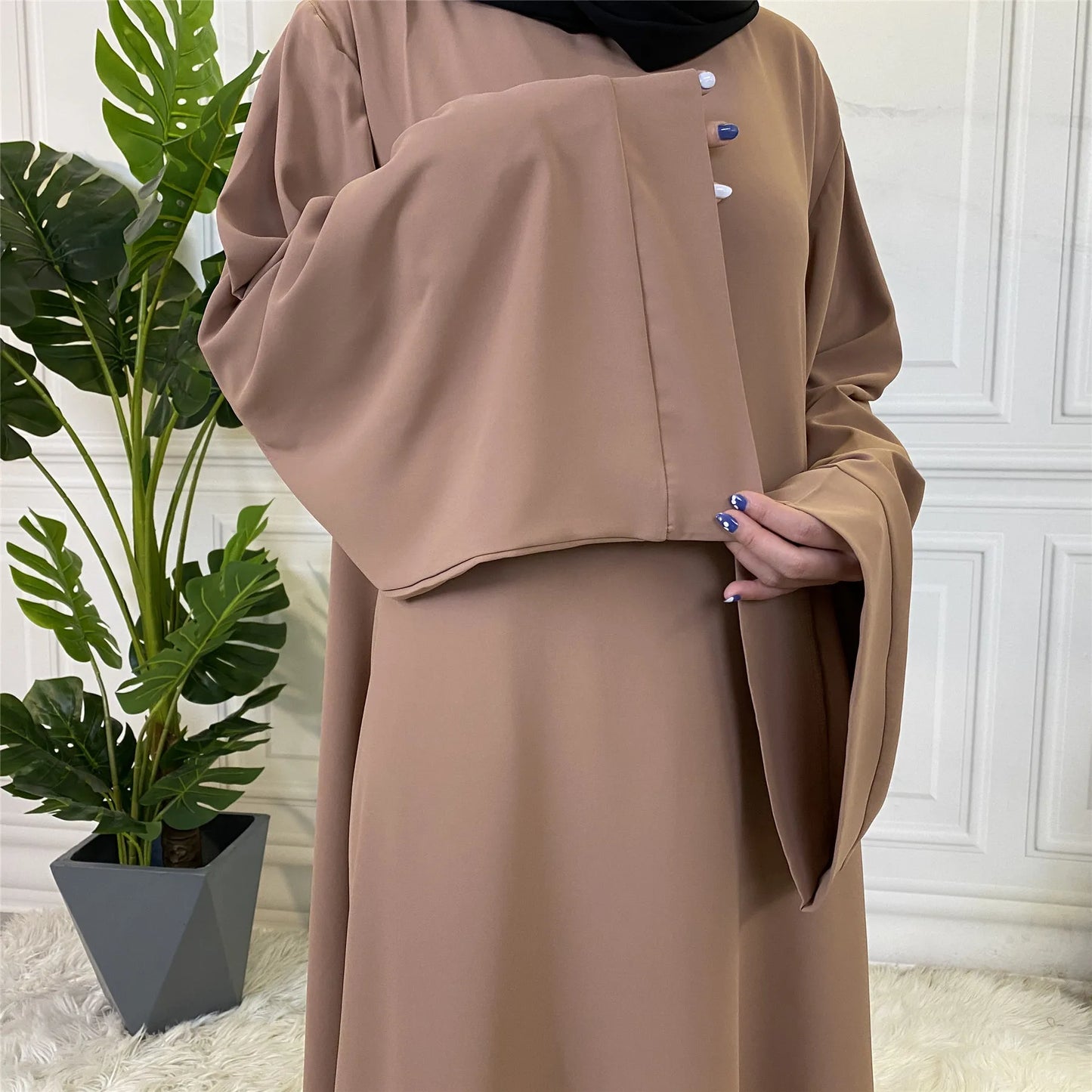 Muslim Fashion Hijab Dubai Abaya Long Dresses Women With Sashes Islam Clothing Abaya African Dresses For Women Musulman Djellaba